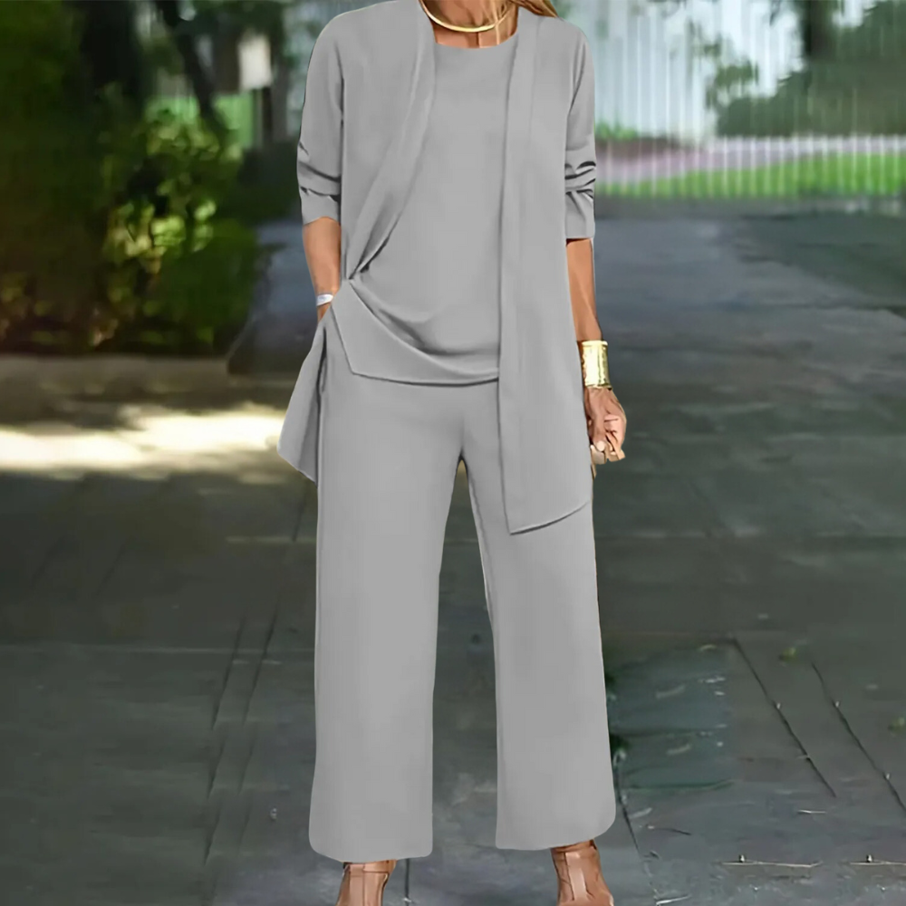 Phenomenal Emma 3-piece women's set: the perfect harmony of everyday elegance and style