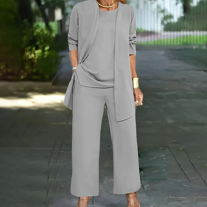 Phenomenal Emma 3-piece women's set: the perfect harmony of everyday elegance and style