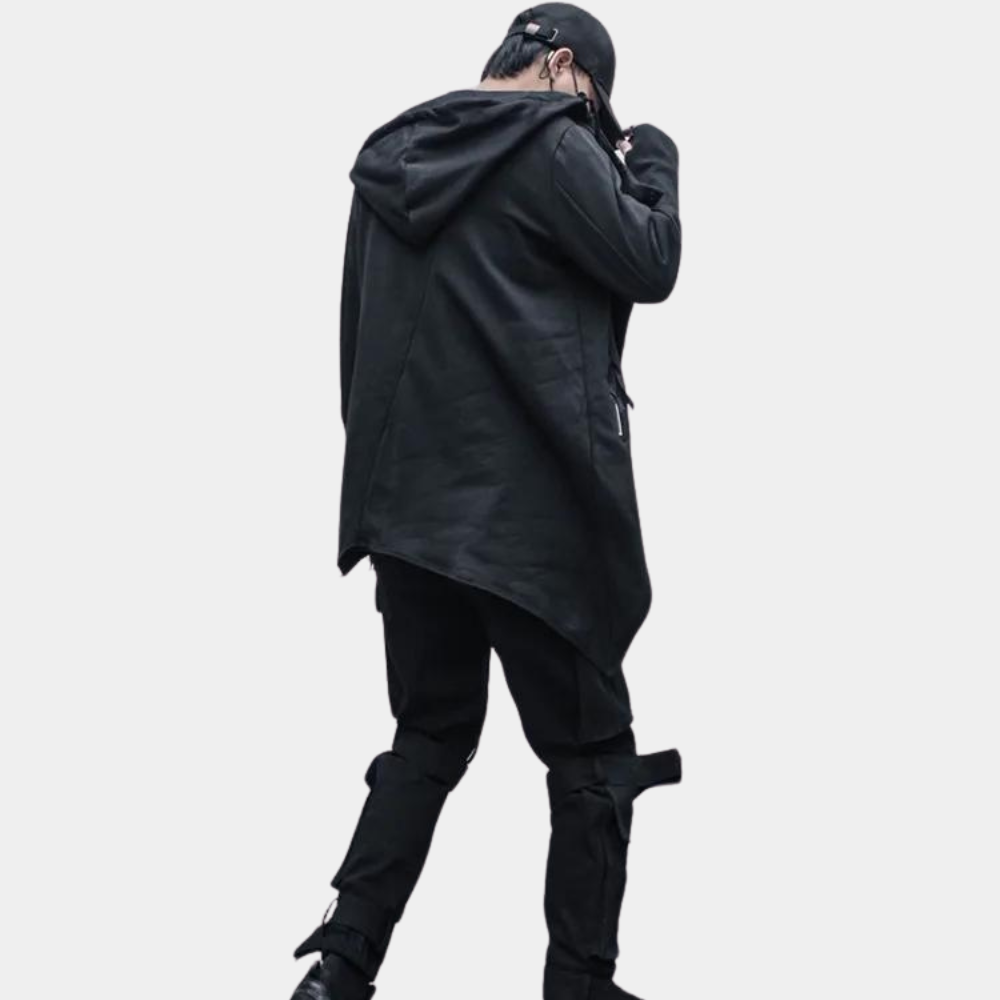 Balthasar - Stylish men's trench with modern asymmetric cut