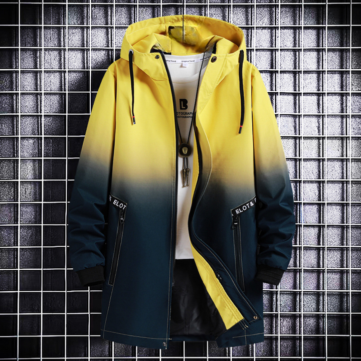 Men's stylish Herwig jacket: fashionable colour gradient for excellent thermal comfort