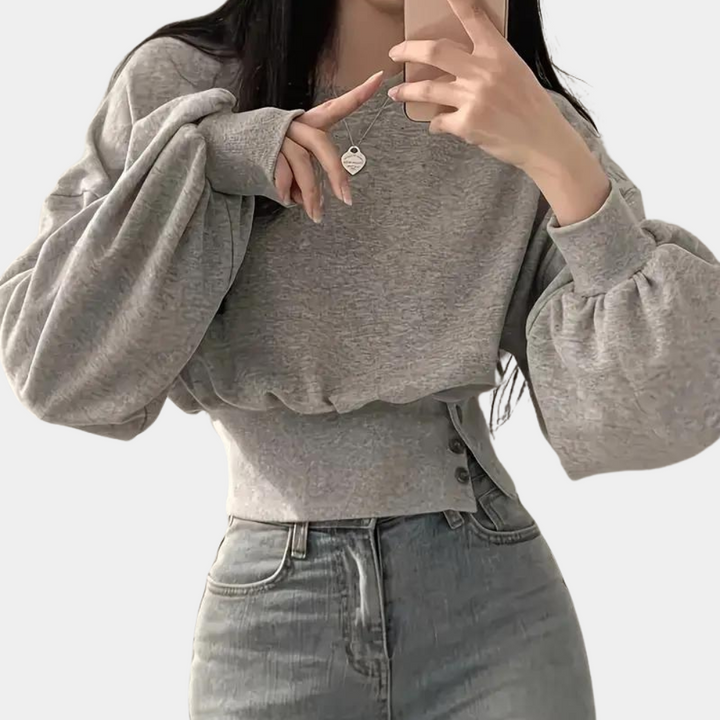 Extremely comfortable elegant Caterina women's jumper: luxury and style in every detail