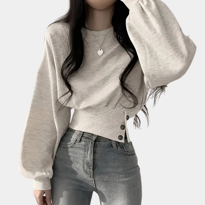 Extremely comfortable elegant Caterina women's jumper: luxury and style in every detail
