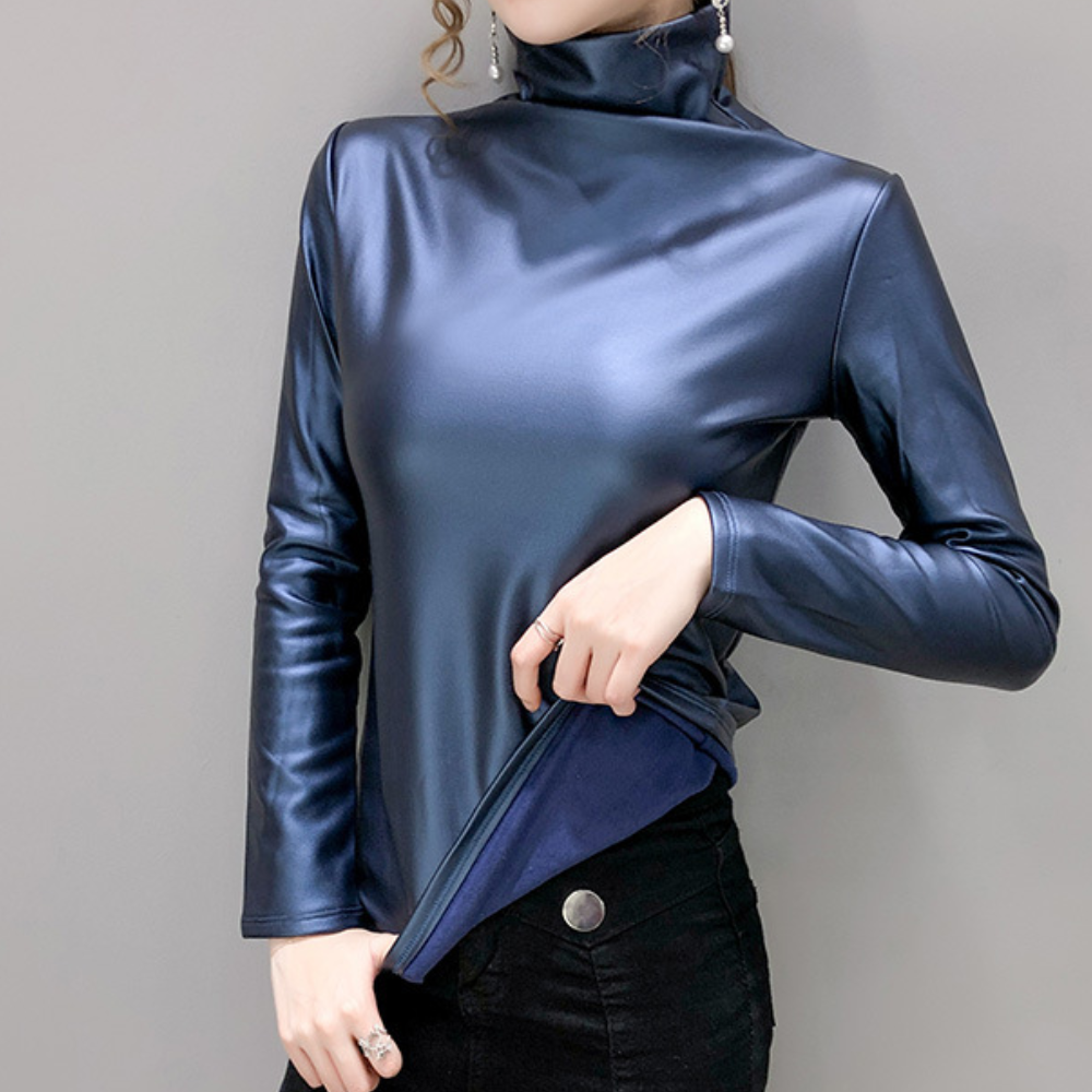 Elegant long-sleeved Stefania women's blouse - the perfect choice for any woman!