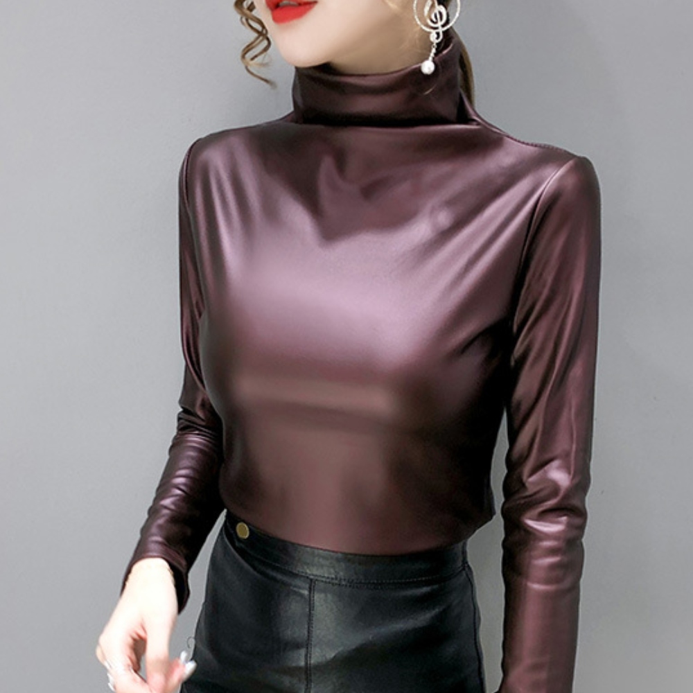 Elegant long-sleeved Stefania women's blouse - the perfect choice for any woman!