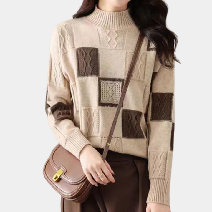 Elira elegant knitted jumper - A combination of comfort and luxury!