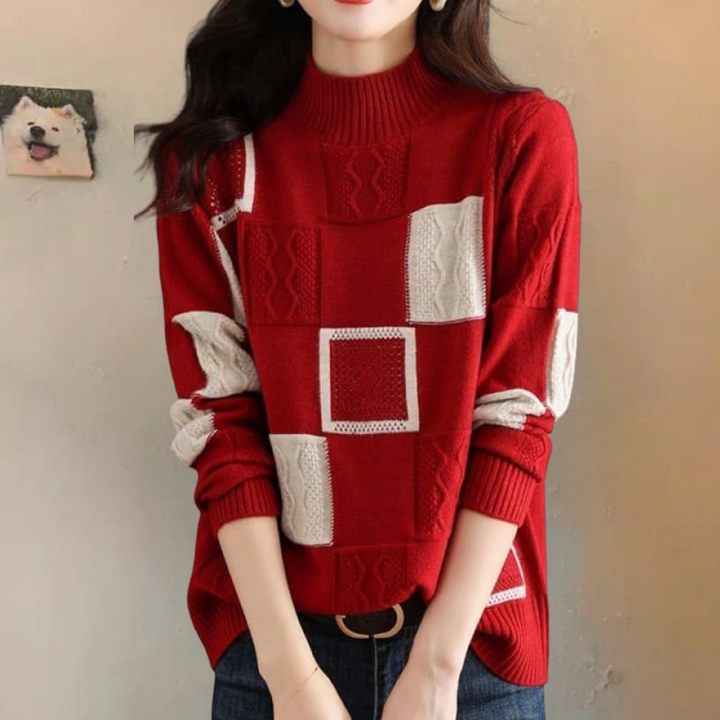 Elira elegant knitted jumper - A combination of comfort and luxury!