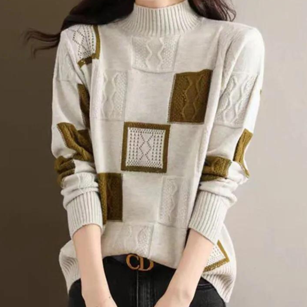 Elira elegant knitted jumper - A combination of comfort and luxury!