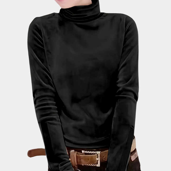 Stylish women's turtleneck shirt - A combination of elegance and luxurious comfort from Rosina