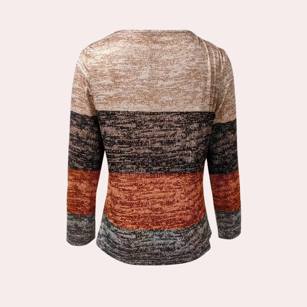 Corinna - Elegant long sleeve blouse for fashionable women