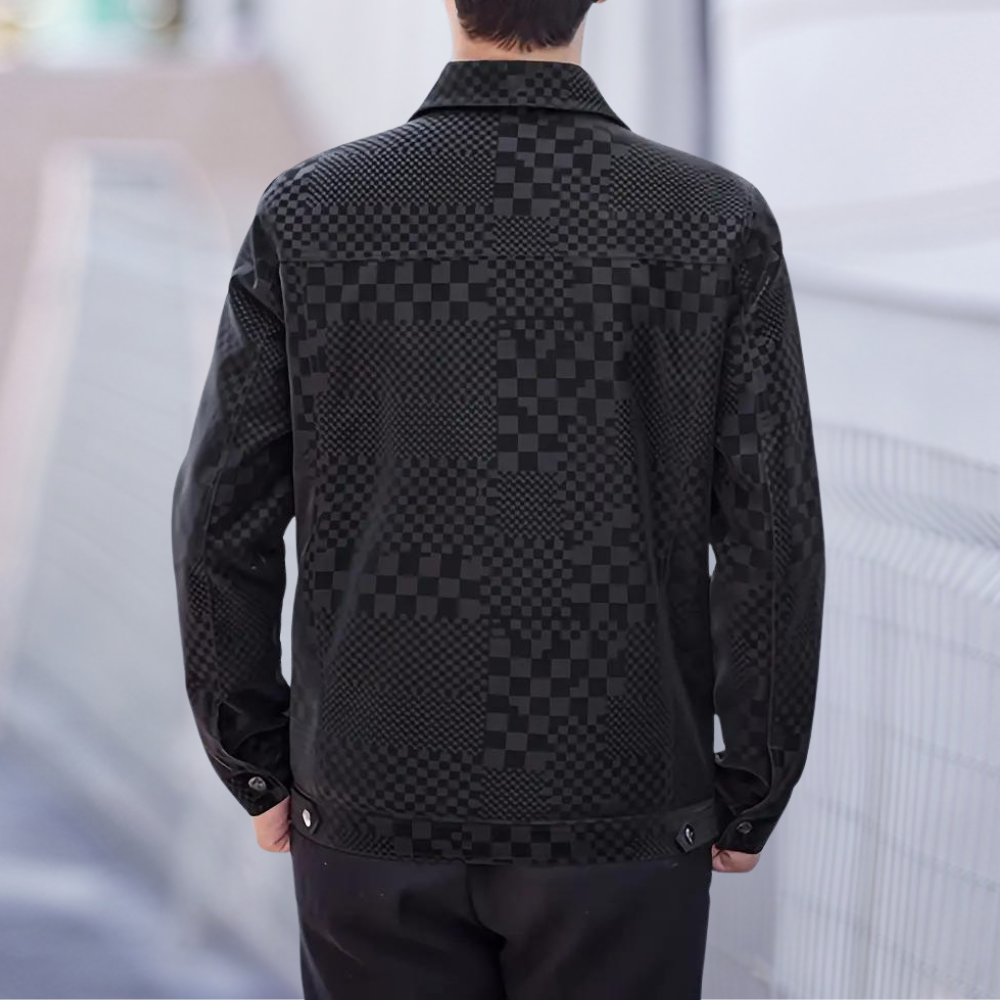 Ghita - Men's casual jacket with an eye-catching button-down, perfect for any occasion, combining comfort with contemporary style