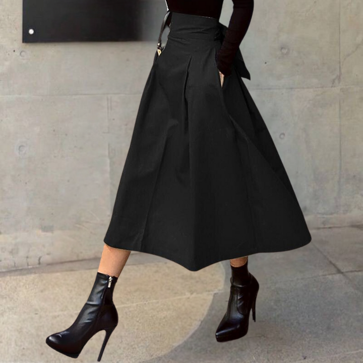 The elegant Maricica high waist skirt - the perfect choice for classy women!