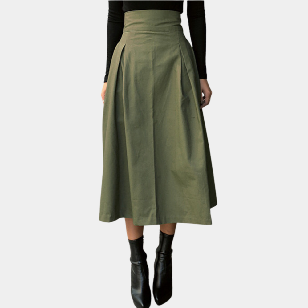 The elegant Maricica high waist skirt - the perfect choice for classy women!