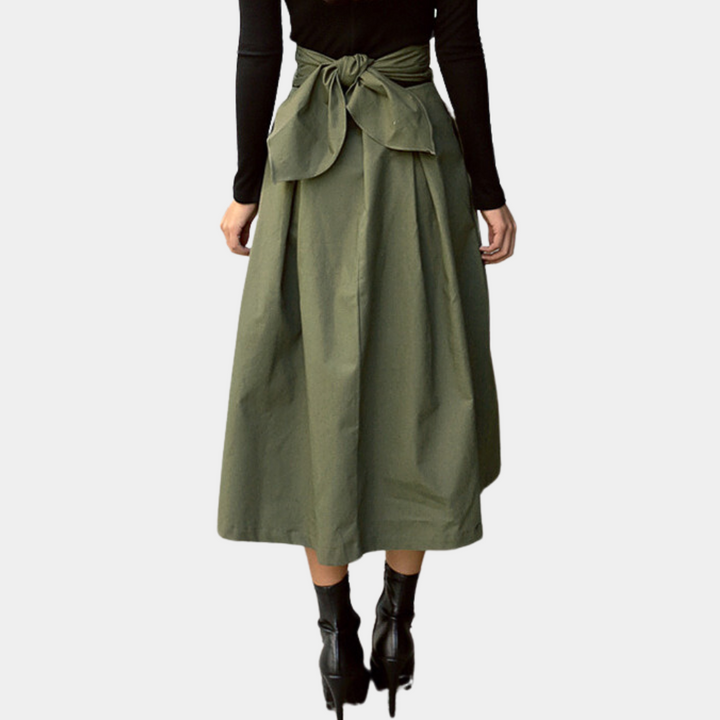 The elegant Maricica high waist skirt - the perfect choice for classy women!