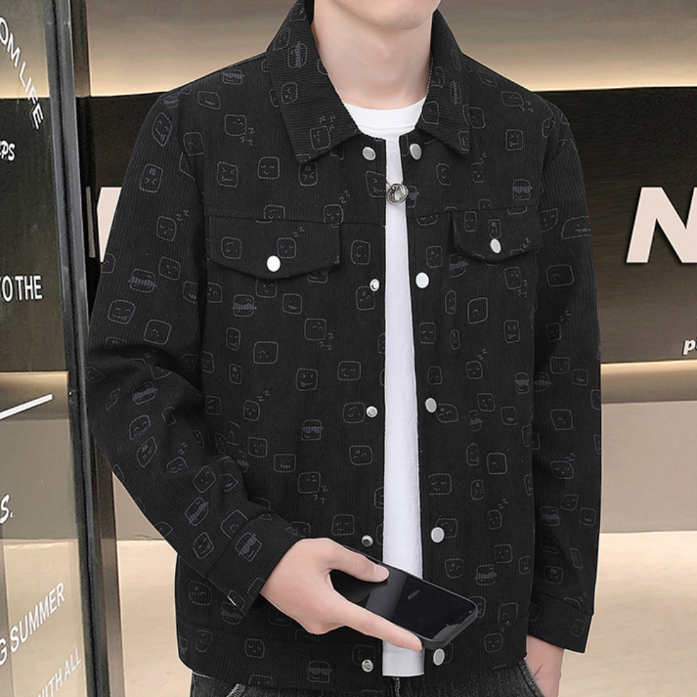 Ionut - Stylish men's corduroy jacket, perfect for any occasion