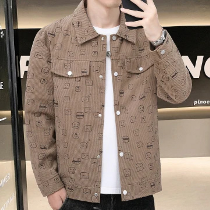 Ionut - Stylish men's corduroy jacket, perfect for any occasion