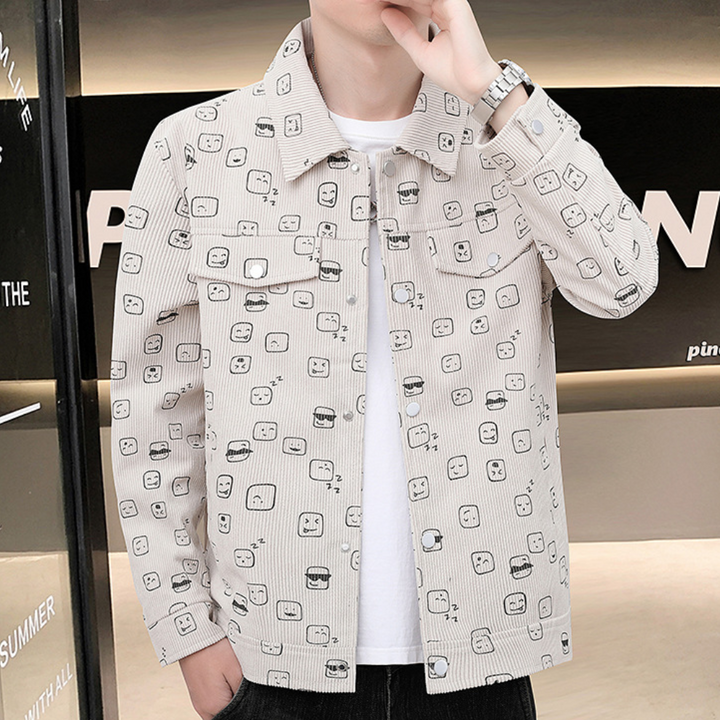 Ionut - Stylish men's corduroy jacket, perfect for any occasion