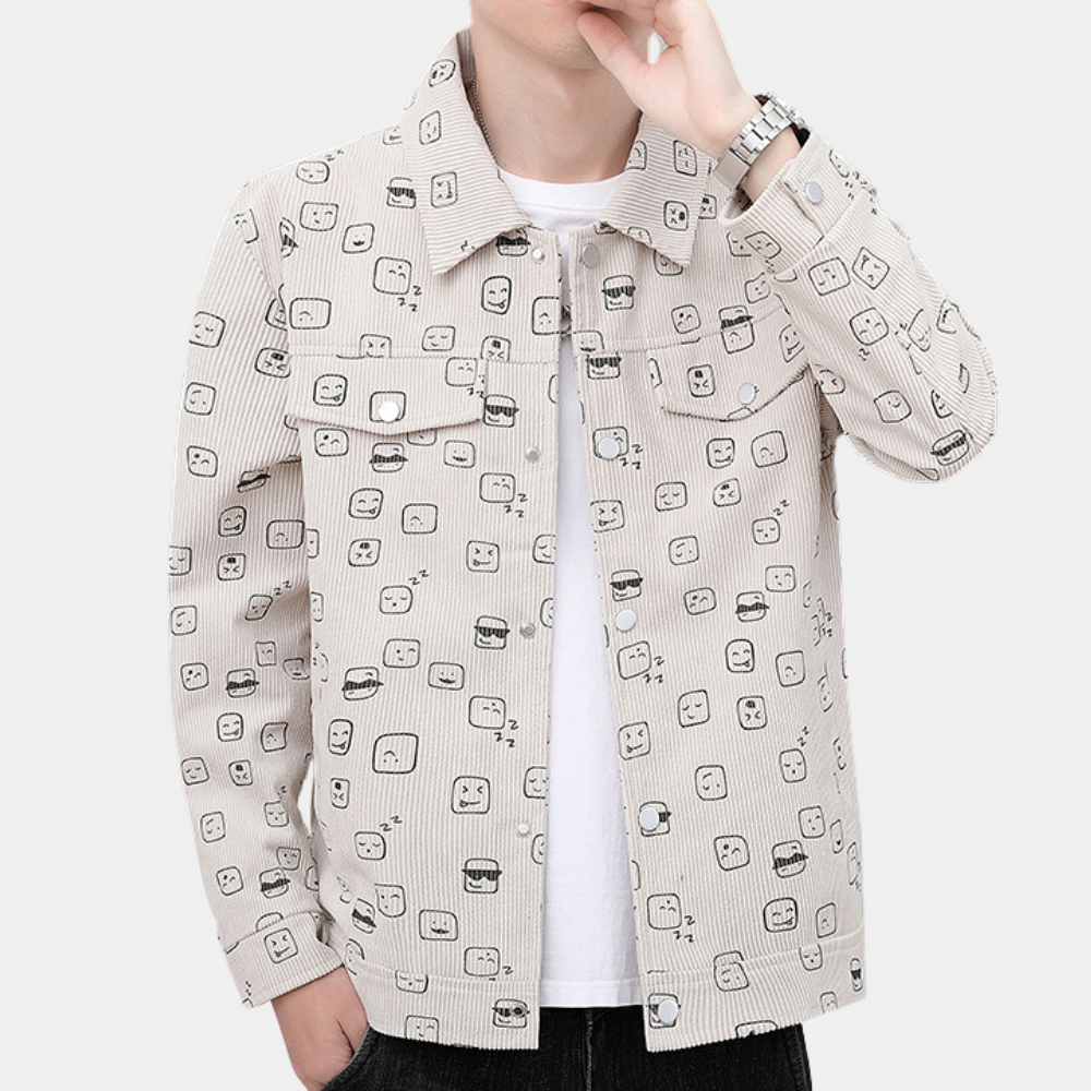 Ionut - Stylish men's corduroy jacket, perfect for any occasion