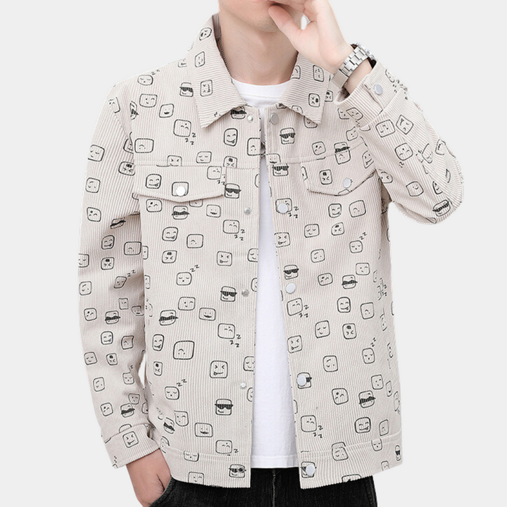 Ionut - Stylish men's corduroy jacket, perfect for any occasion