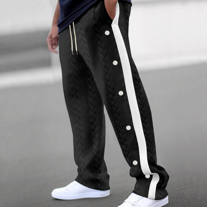Christos - Comfortable men's trousers with elasticated waistband for maximum freedom of movement