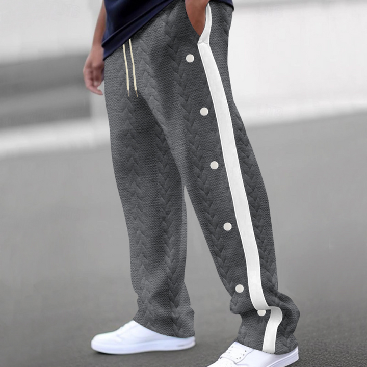Christos - Comfortable men's trousers with elasticated waistband for maximum freedom of movement
