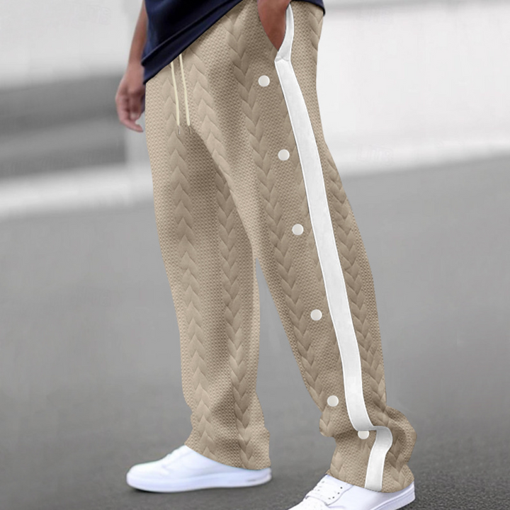 Christos - Comfortable men's trousers with elasticated waistband for maximum freedom of movement