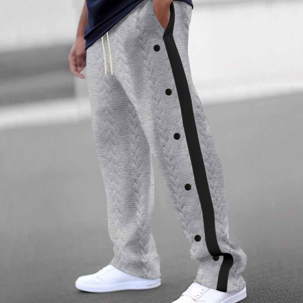 Christos - Comfortable men's trousers with elasticated waistband for maximum freedom of movement