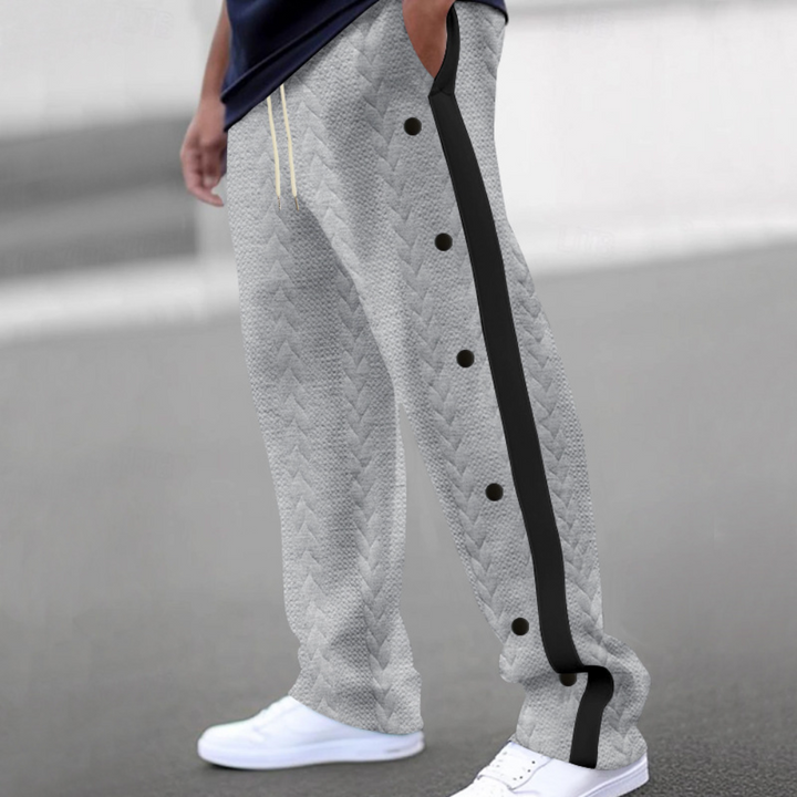 Christos - Comfortable men's trousers with elasticated waistband for maximum freedom of movement