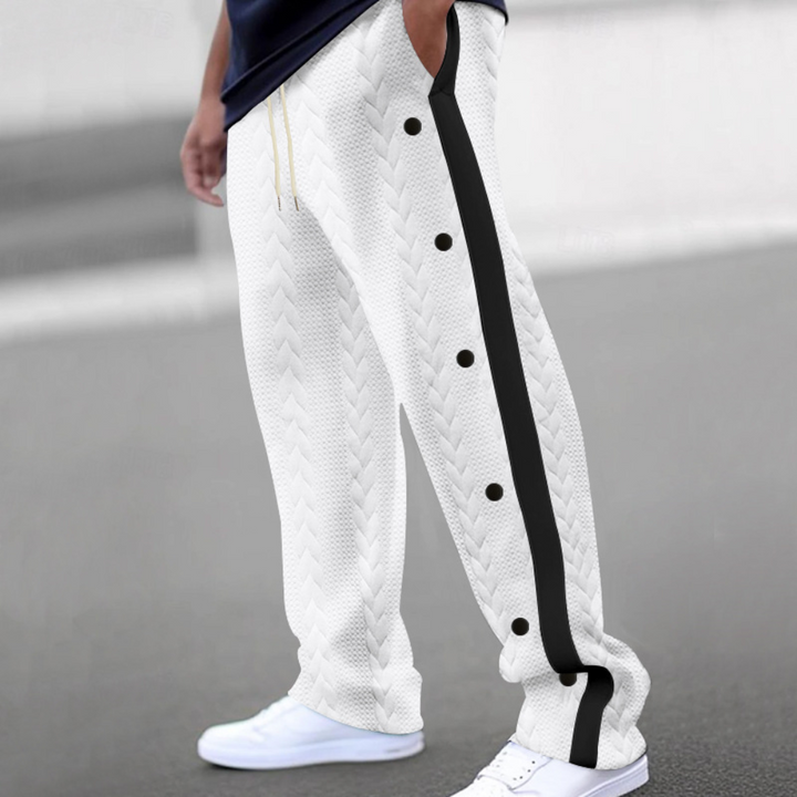 Christos - Comfortable men's trousers with elasticated waistband for maximum freedom of movement