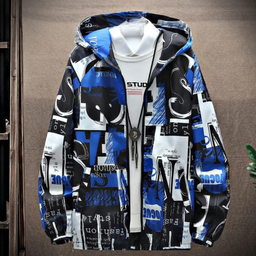Dimitri - Luxury lightweight hooded city jacket in a contemporary design