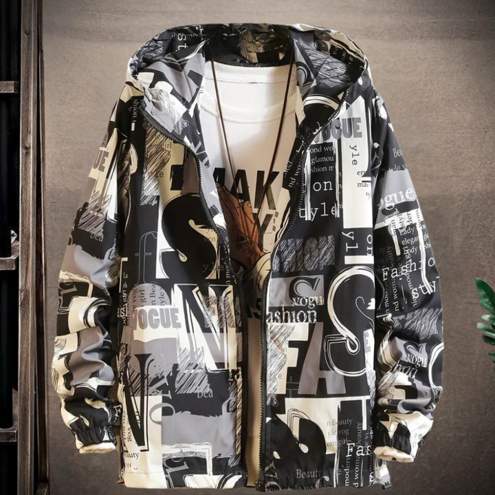 Dimitri - Luxury lightweight hooded city jacket in a contemporary design