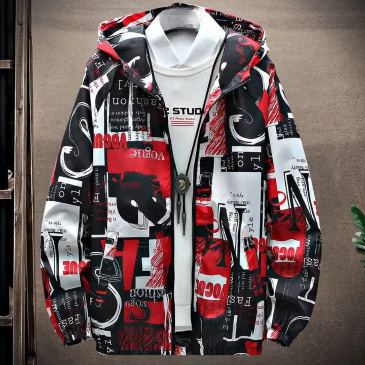 Dimitri - Luxury lightweight hooded city jacket in a contemporary design