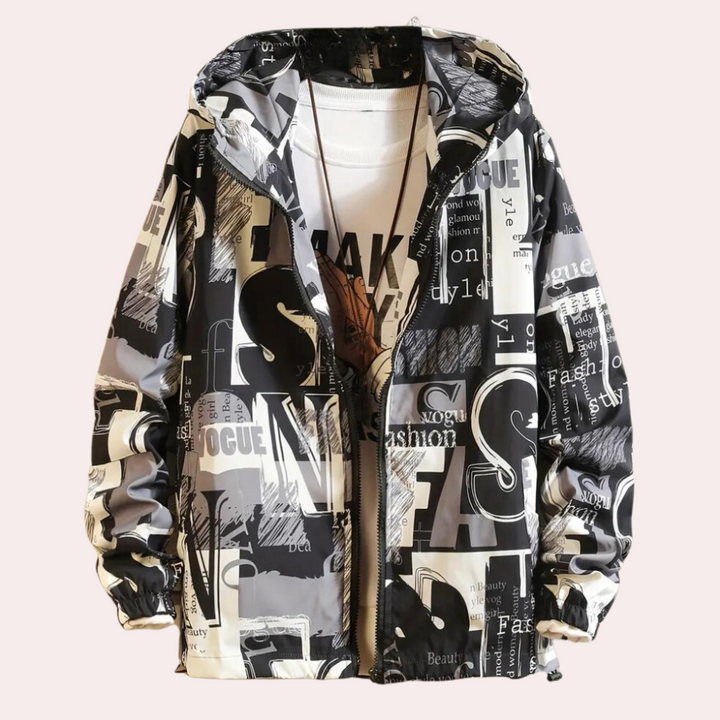 Dimitri - Luxury lightweight hooded city jacket in a contemporary design
