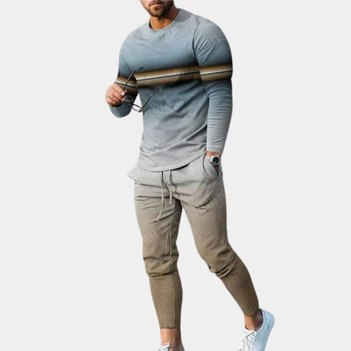 Savvas - Men's luxury 2-piece set: elegance for optimum comfort