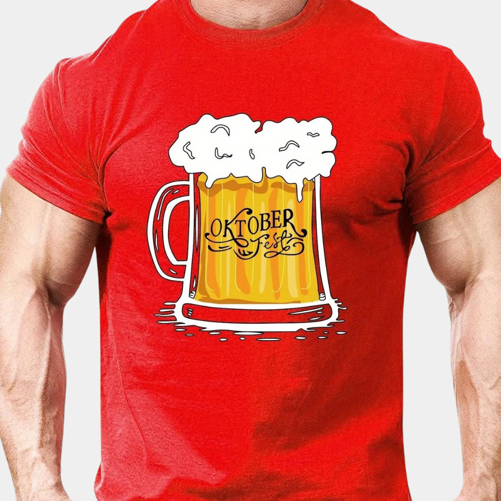 A stylish t-shirt for the Jasper Beer Festival - the perfect choice for beer lovers!