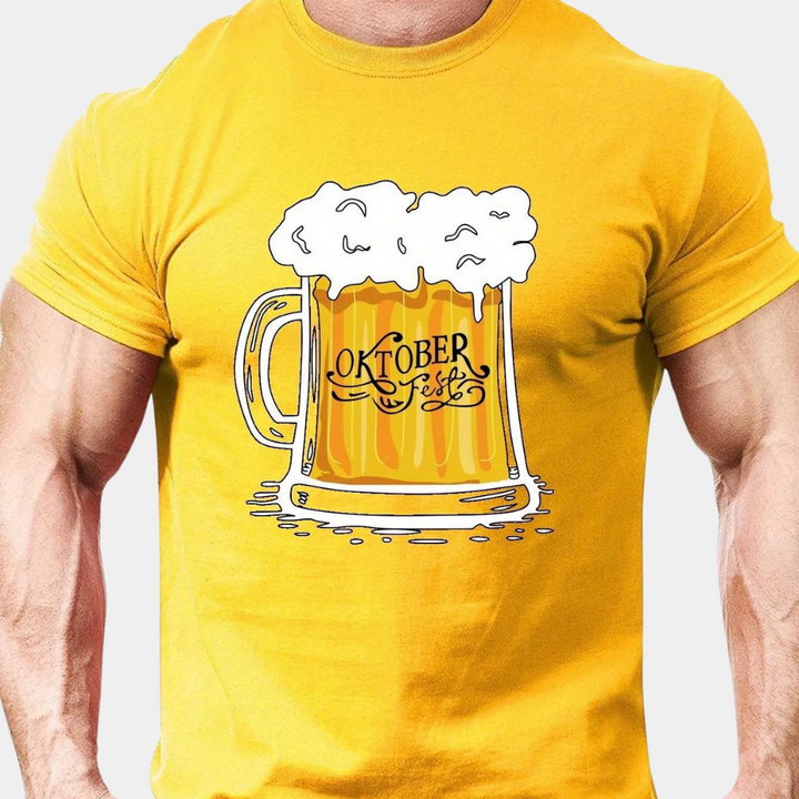 A stylish t-shirt for the Jasper Beer Festival - the perfect choice for beer lovers!