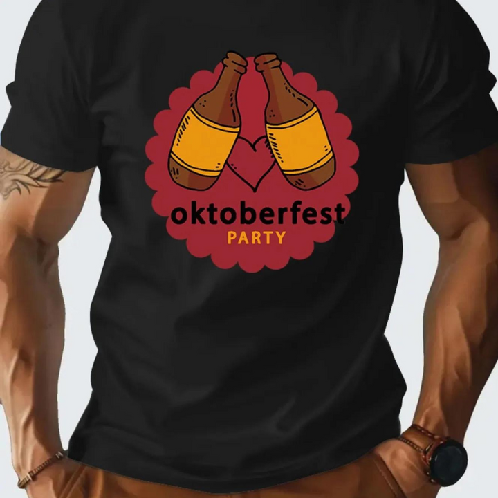 Men's stylish and comfortable T-shirt - Dominic, Oktoberfest Special Edition