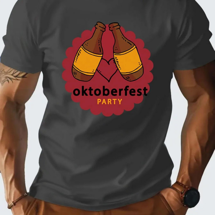 Men's stylish and comfortable T-shirt - Dominic, Oktoberfest Special Edition