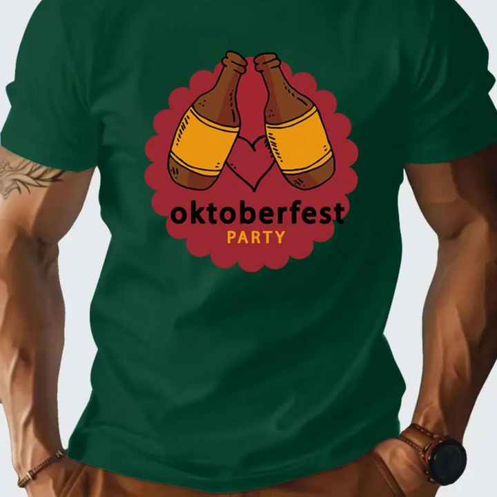Men's stylish and comfortable T-shirt - Dominic, Oktoberfest Special Edition