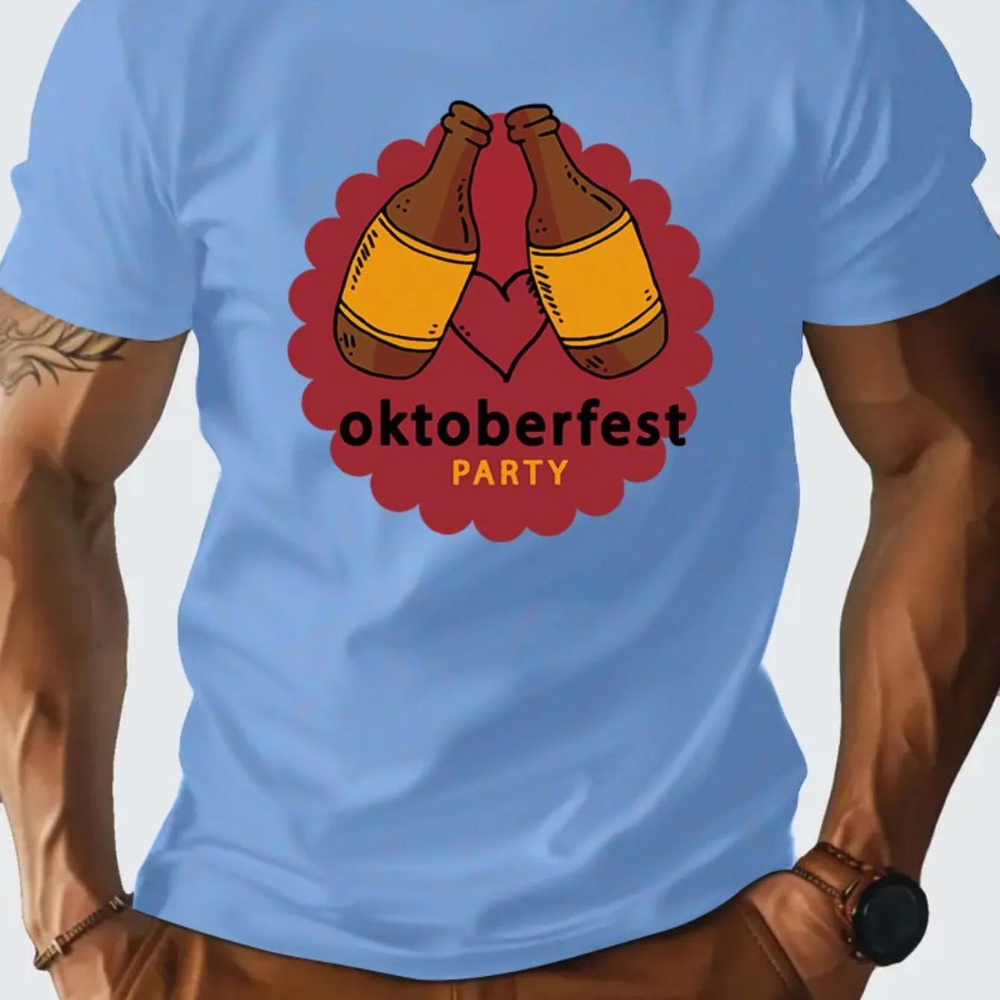 Men's stylish and comfortable T-shirt - Dominic, Oktoberfest Special Edition