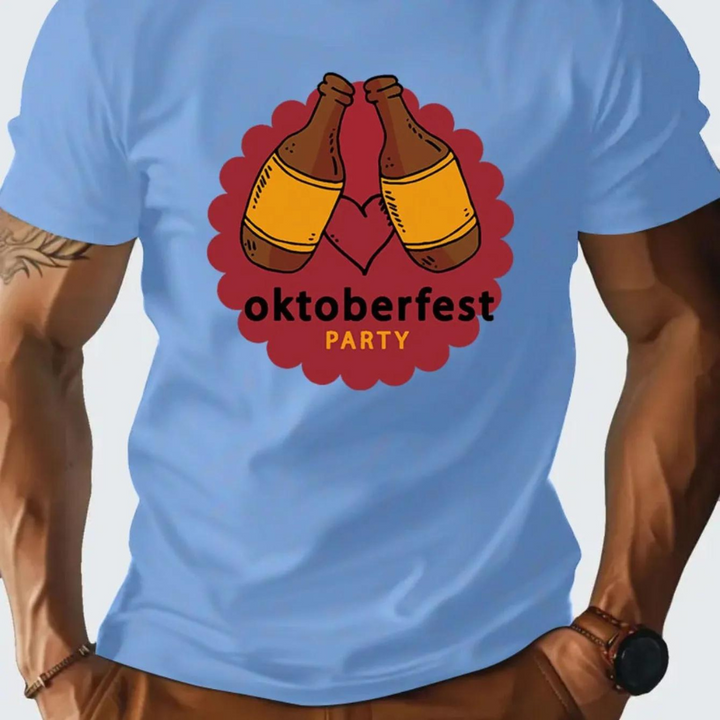Men's stylish and comfortable T-shirt - Dominic, Oktoberfest Special Edition