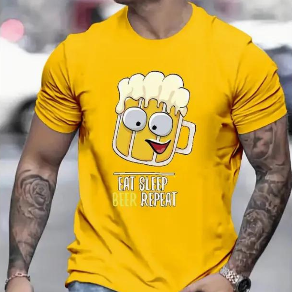 Men's Jarek Oktoberfest T-shirt - the perfect choice for a stylish celebration!