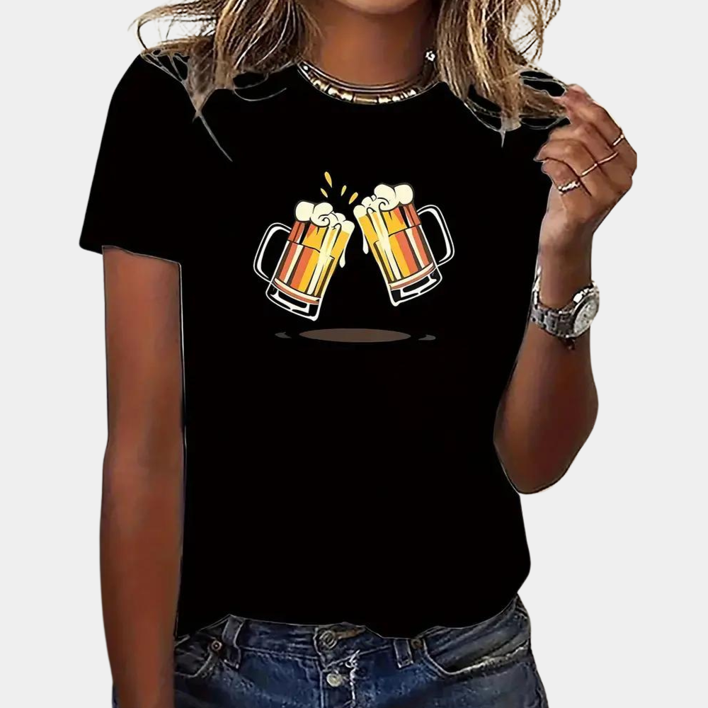 Carmela - A stylish and comfortable Oktoberfest blouse, perfect for any occasion!