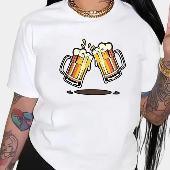 Carmela - A stylish and comfortable Oktoberfest blouse, perfect for any occasion!