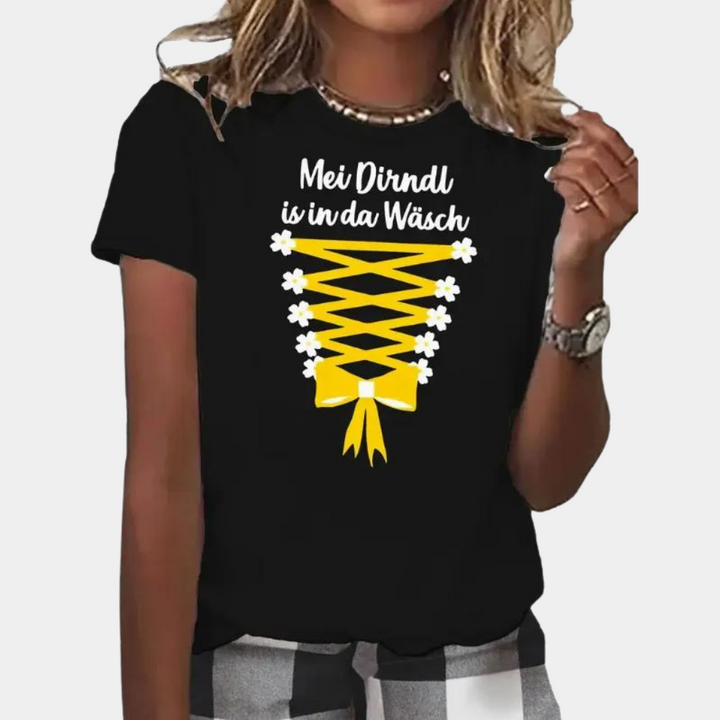 Elegant Dirndl T-shirt for an unforgettable Oktoberfest