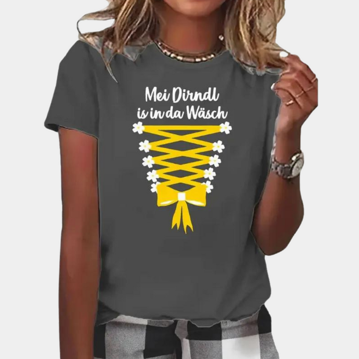Elegant Dirndl T-shirt for an unforgettable Oktoberfest