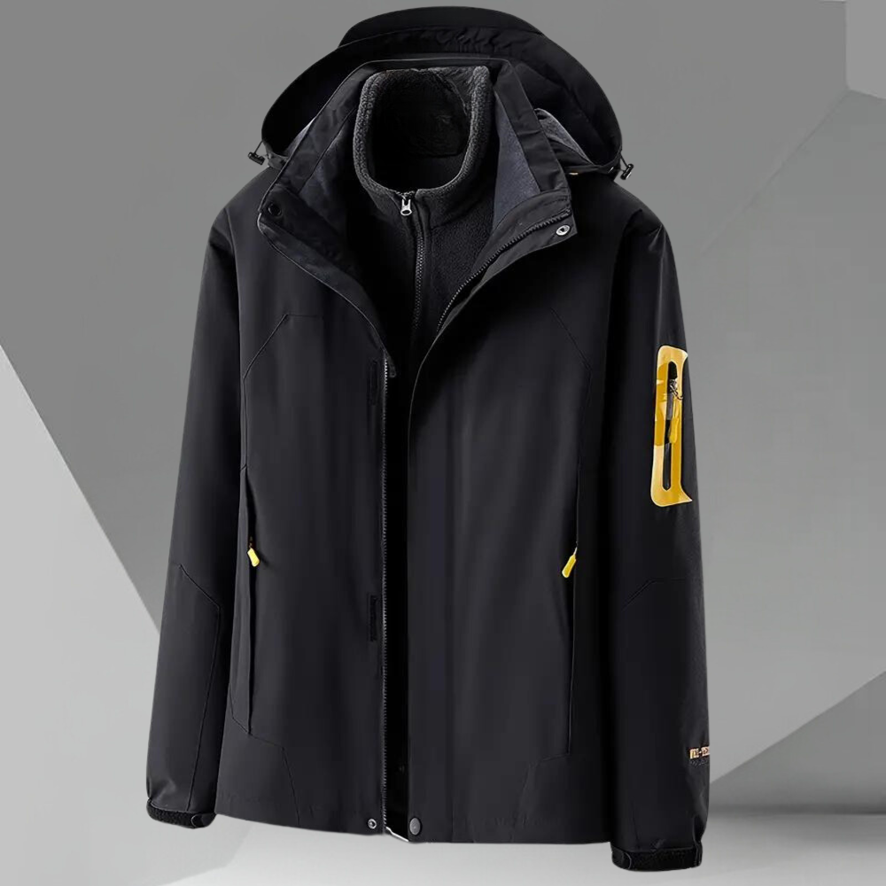 Eirik - Stylish men's windbreaker with practical hood