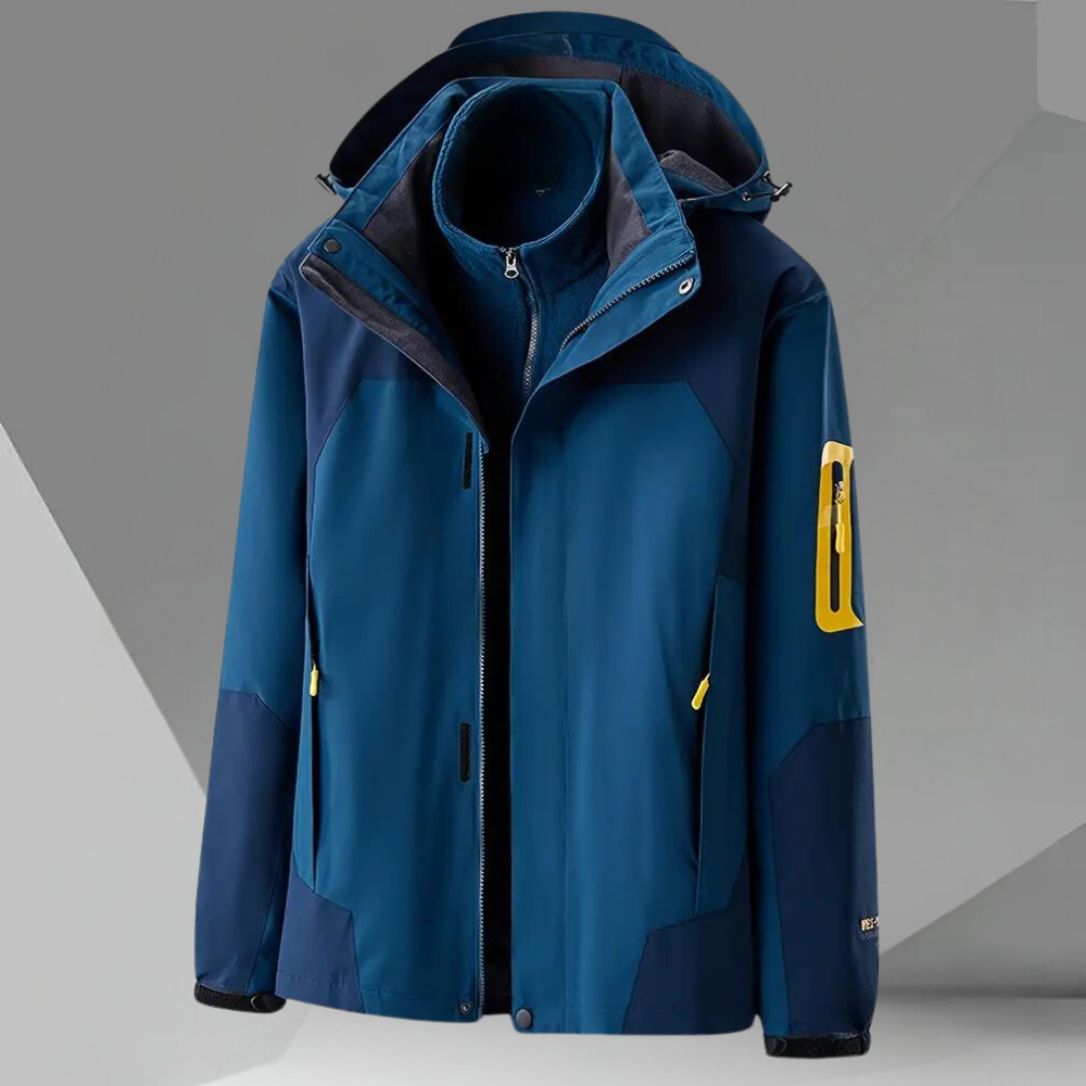 Eirik - Stylish men's windbreaker with practical hood