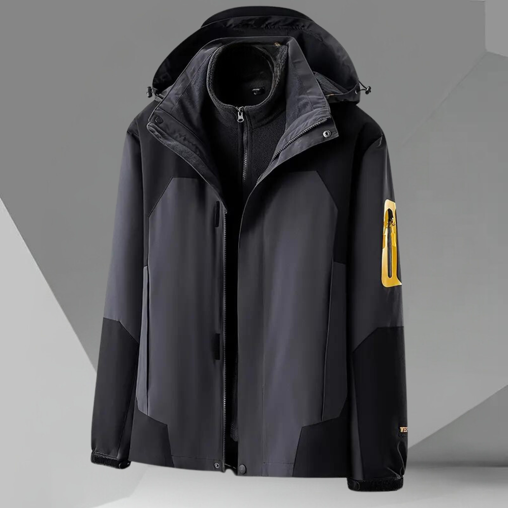 Eirik - Stylish men's windbreaker with practical hood