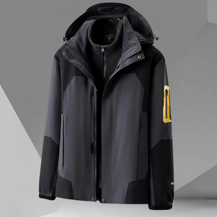 Eirik - Stylish men's windbreaker with practical hood