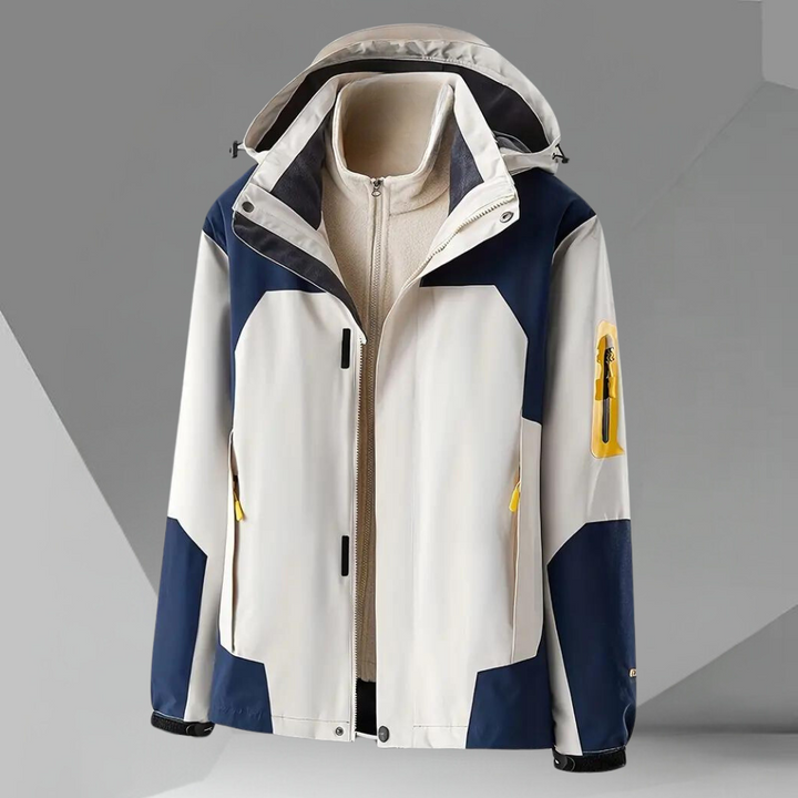 Eirik - Stylish men's windbreaker with practical hood